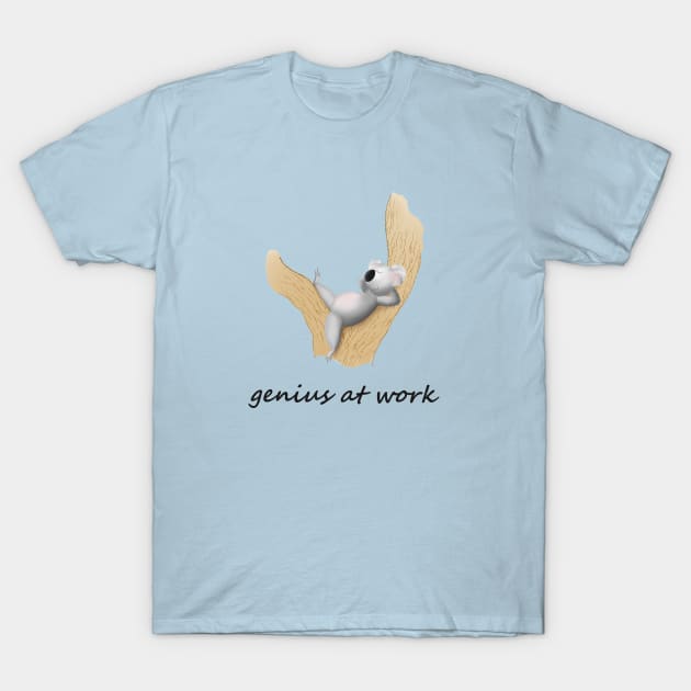 Genius at work! T-Shirt by shackledlettuce